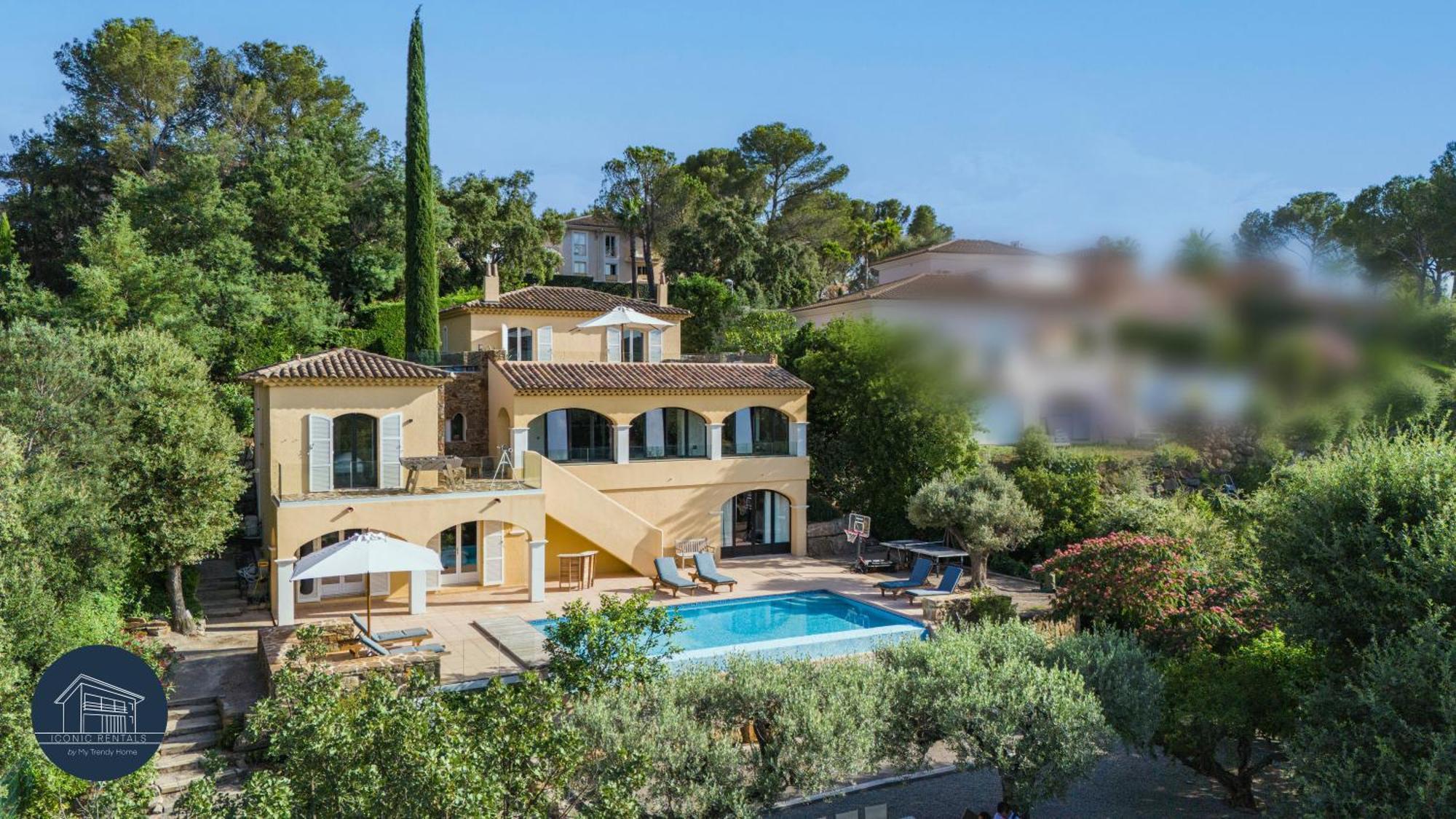 Villa Familiale Avec Vue Imprenable Сен-Рафаэль Экстерьер фото