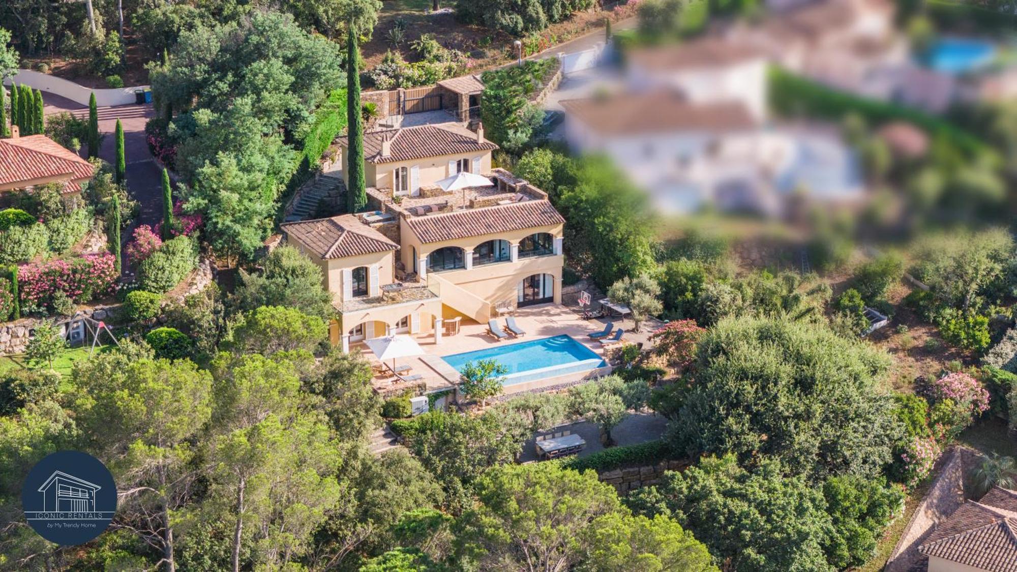 Villa Familiale Avec Vue Imprenable Сен-Рафаэль Экстерьер фото